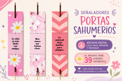 Señaladores Porta Sahumerio - Archivo digital