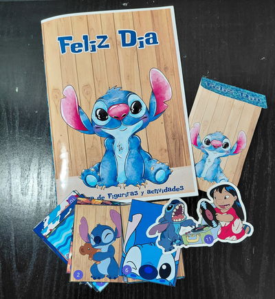 Álbum de Figuritas y Actividades Stitch (PDF - NO EDITABLE)