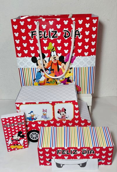 Kit Imprimible Día del Niño - Mickey y sus amigos 