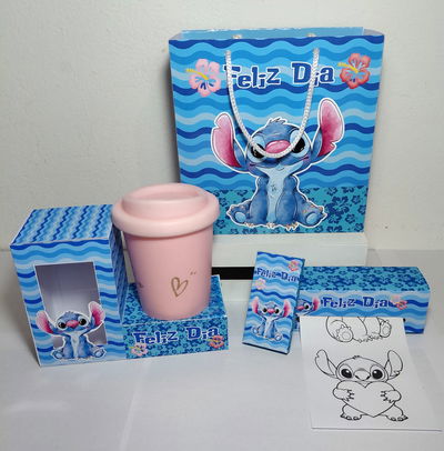 Kit Imprimible Día del Niño - Stitch