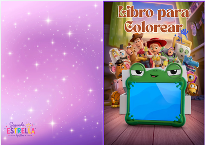 Libro para colorear - Toy Story 5 y Mas
