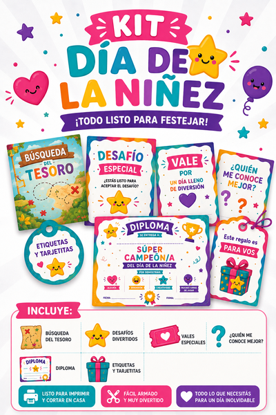 KIT DÍA DE LA NIÑEZ 2026