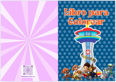 Libro para Colorear en PDF Paw Patrol
