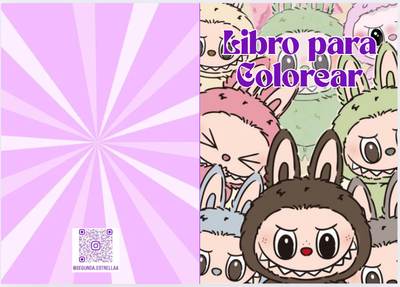 Libro para Colorear en PDF  Labubu