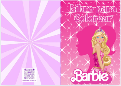 Libro para Colorear en PDF Barbie