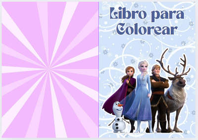 Libro para colorear Frozen - PDF