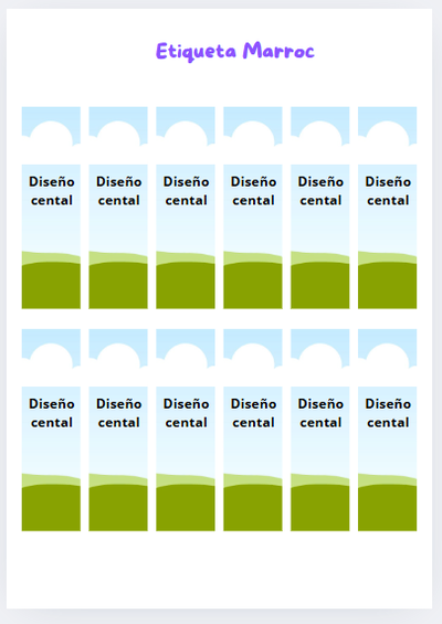  Pack de Plantillas Editables para Golosinas 