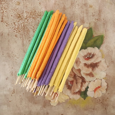 Sahumerios neutros x 100 unidades colores surtidos