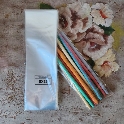 Bolsas de polipropileno 8x25 (100 unidades)