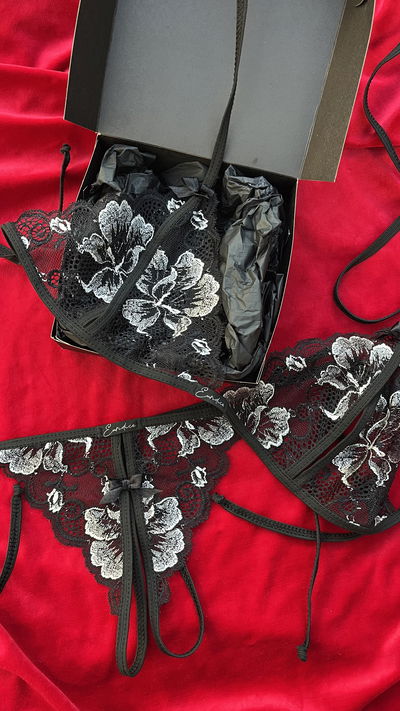 Conjunto erótico Rose