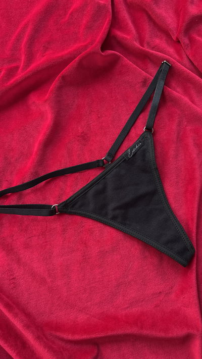 Tanga hilo de doble algodón 