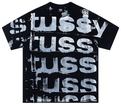 CAMISETA STUSSY NEGRA