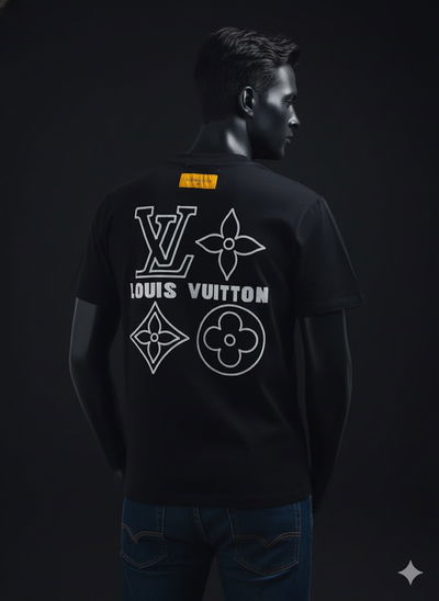CAMISETA LOUIS VUITTON BORDADA