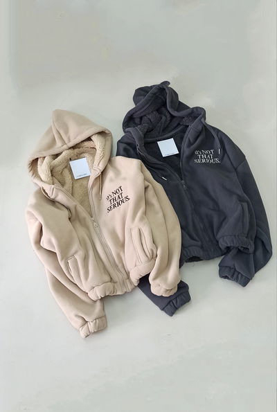 Campera polar corderito