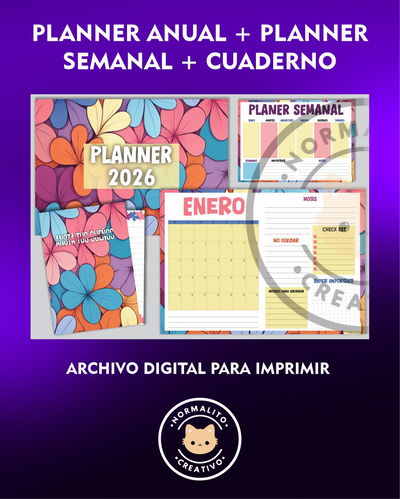 PACK PLANIFICADOR