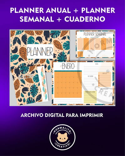 PACK PLANIFICADOR PRINT