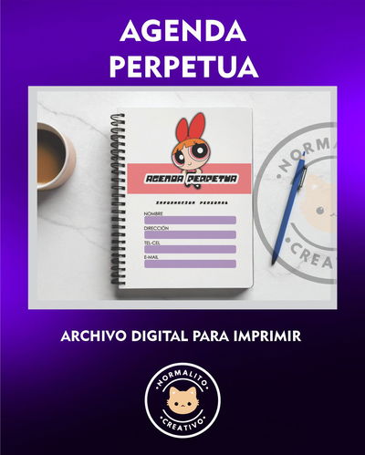 AGENDA PERPETUA "LIDER CON DULZURA"