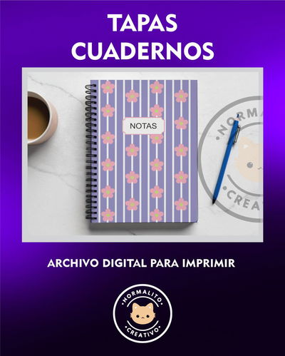 PACK X 5 TAPAS "PASTEL"