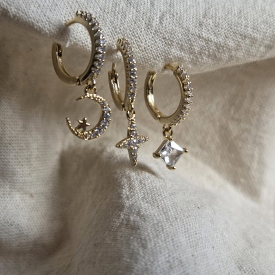 Set Argollitas Cielo