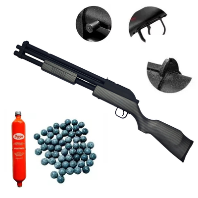 Escopeta Disuasiva Airshot D940cb Posta Goma Defensa Personal