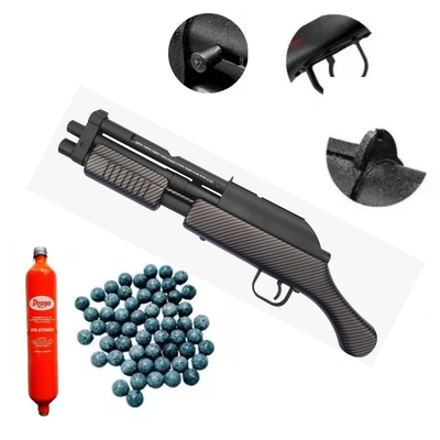 Escopeta Disuasiva® D550cb By Airshot® Postas De Goma Defensa