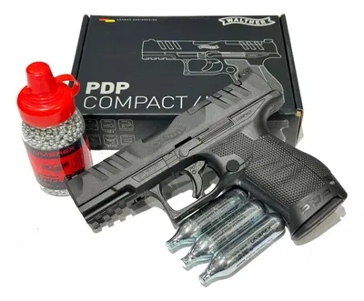 Pistola Co2 Walther Pdp Compact 4 Polimero 16 Tiros Umarex