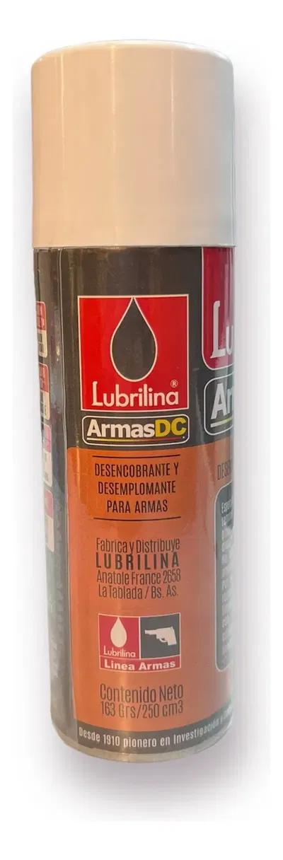 Lubrilina Dc Desencobrante Desemplomante Armas Aero 250 Cc