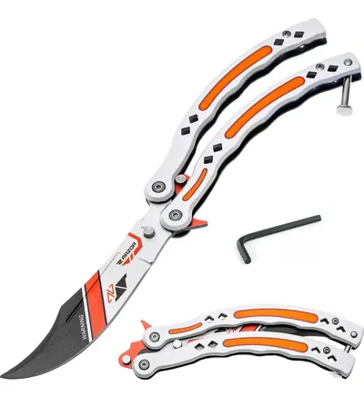 Navaja Mariposa Asiimov Blanca