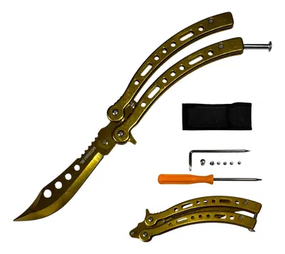 Navaja Mariposa Curva Razor