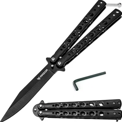Navaja Mariposa Negra Razor 