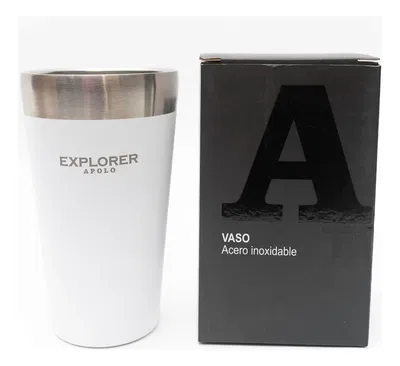 Vaso Térmico Explorer 473ml Acero Inox Frio/caliente T1 Color Verde 473