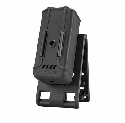Porta Cargador Táctico Simple Universal Polímero Boer Color Negro