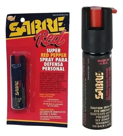 Gas Pimienta Paralizante Sabre Red Usa 14gr Defensa Personal