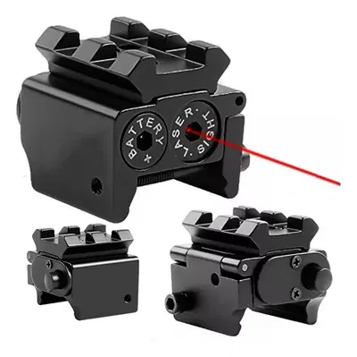 Mira Laser de Punto Rojo Para Riel Picatinny 