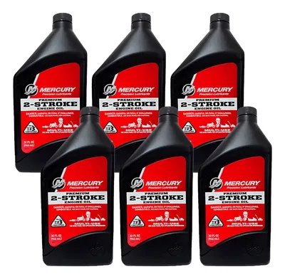 Aceite Mercury 2T TC-W3 Caja x 6 Unidades Premium Original