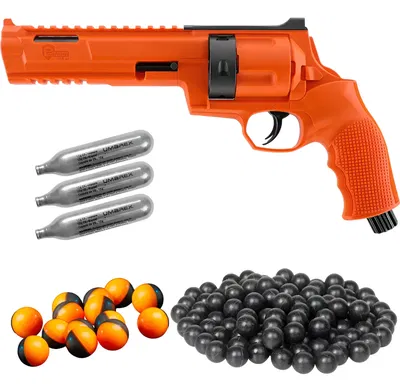 Revolver Disuasivo Defensa Umarex T4e Tr68 Kit Pimienta