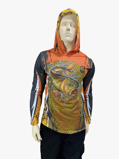 Remera MTO Dorado Naranja 
