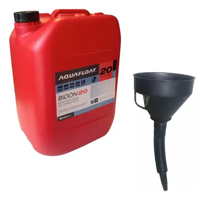 Bidón Para Combustible 20 Litros + Embudo Corrugado C/Filtro