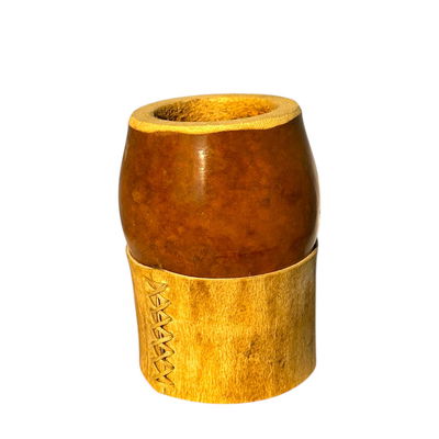 COCO PULIDO CON BASE CUERO