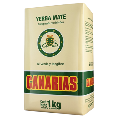 CANARIAS TE VERDE Y JENGIBRE 1KG