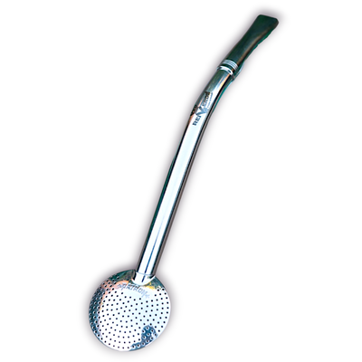 BOMBILLON de Acero semirecto 