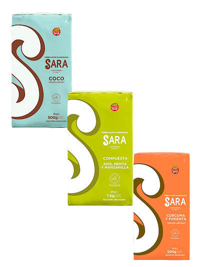 PACK x 3 SARA SABORIZADAS 