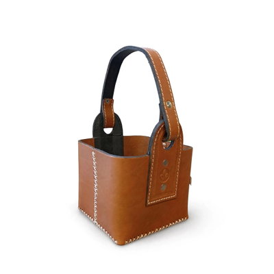 CANASTA MATERA 100% CUERO PREMIUM