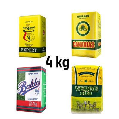 PACK x 4KG YERBAS PREMIUM 