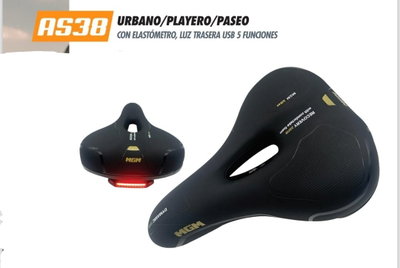 Asiento Mgm As38 Urbano/playero con Luz carga usb