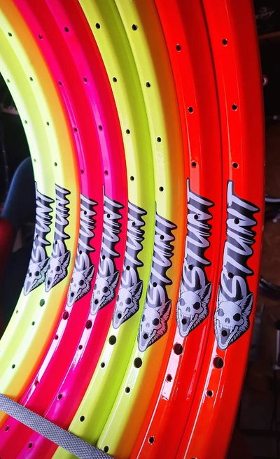 AROS FOXTER FLUO STUNT 26 Y 29 32/36 AUGUJEROS