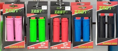 PUÑOS MTB MATERIAL TPR ZEST COLORES X5 PARES
