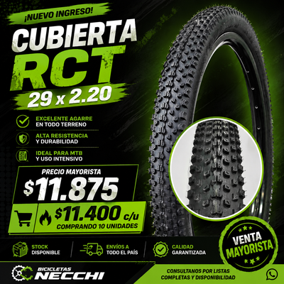CUBIERTA RCT 29X2.20 X 10 UNIDADES