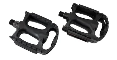 PEDALES MTB FEIMIN 9/16 PLASTICOS NEGROS