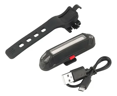 LUZ TRASERA ROJA/BLANCA CON CARGA USB